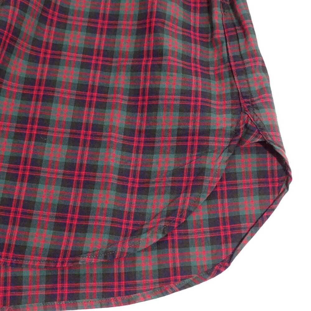 Polo Ralph Lauren Men Classic Fit Plaid Button Down Shirt Red Green XL Christmas - Picture 4 of 12
